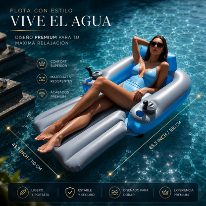 AquaCruise™ | Flotador Motorizado para Piscina