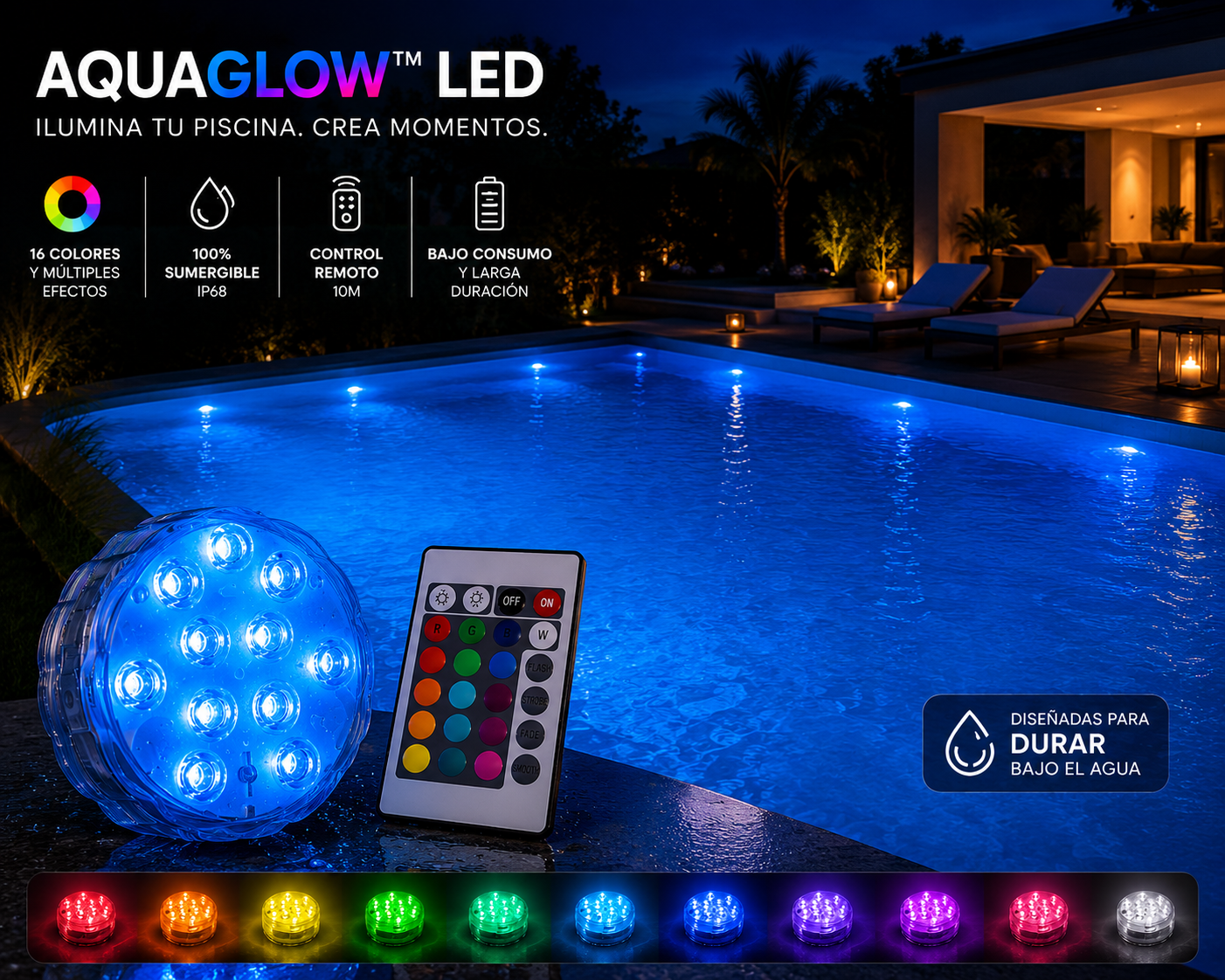 AquaGlow™ LED
